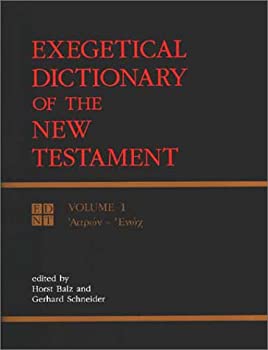 Hardcover Exegetical Dictionary of the New Testament (Volume 1) Book